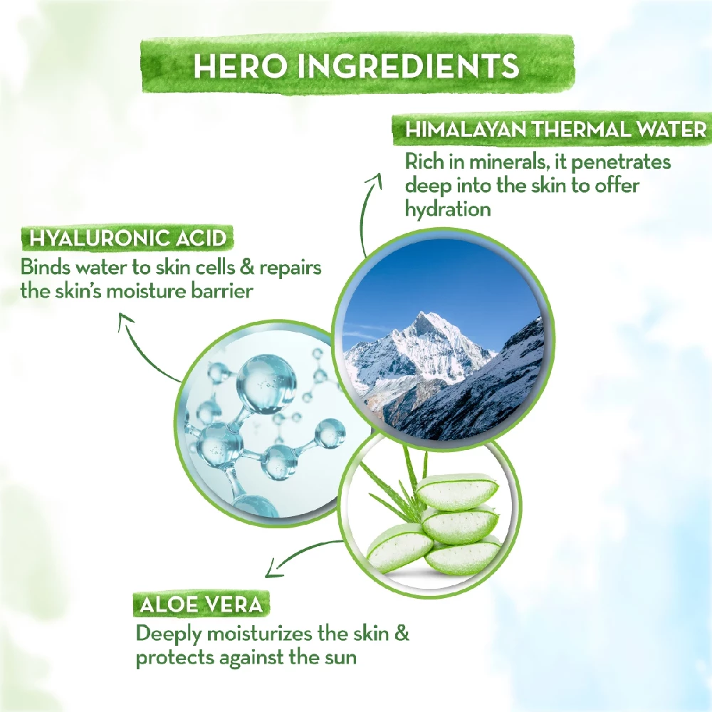 Aqua Glow Hydrating Sunscreen Gel with Himalayan Thermal Water and Hyaluronic Acid, 50g-4.webp